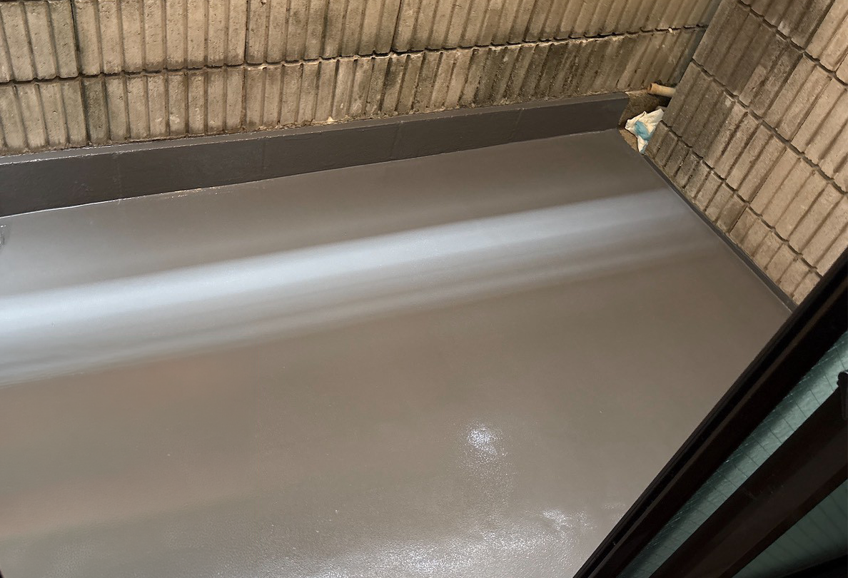工務店 バルコニーウレタン防水